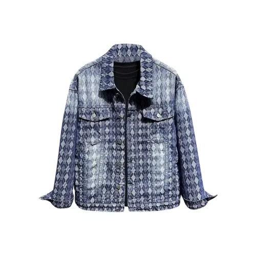 KAIZZGAO Мужские Джинсовые Куртки