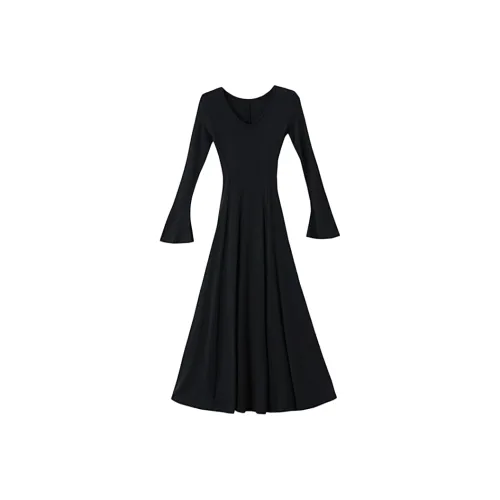 JOSR Длинное платье с длинными рукавами женское
