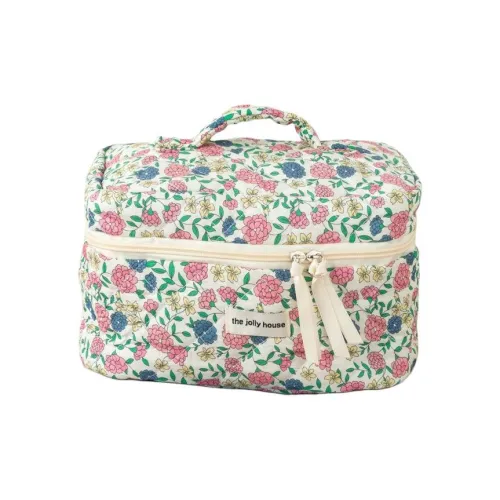 TONGTONGTU Ностальгический Цветочный Большой Объем Прачечный Уход за кожей Отделение для хранения Переносной