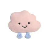 Розовый, Улыбка, Облако