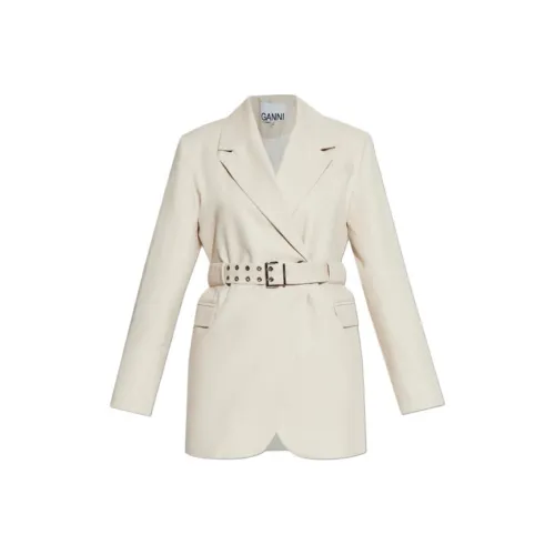 GANNI Бизнес-костюм пальто женское