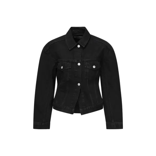 Jacquemus Черные Женские Джинсовые Куртки
