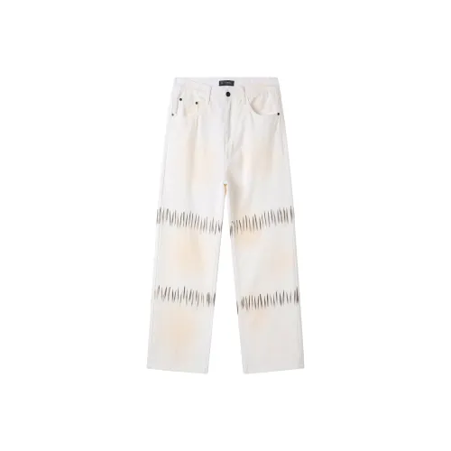 HARSIINCN H25AMNK383 Белый Унисекс Джинсы