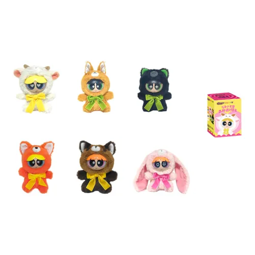 TOP TOY Пузырьки Цветочный дизайн Флок Супер Маленькие Лесные Вечеринка Слепые Коробки Один Mystery Коробка Целая Коробка 6 шт