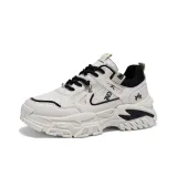 Бежево-черный