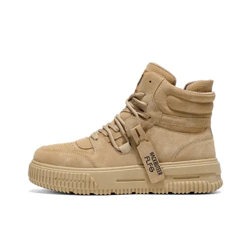 HACKBUTEER Высокие топы Повседневная обувь Мужская коробка Включено