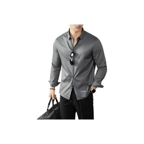 PERDONTOO Рубашка с длинным рукавом мужская