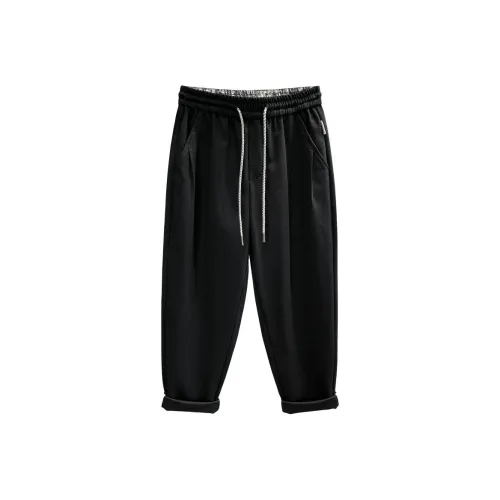 YGQPZHZ Черные Мужские Повседневные Штаны