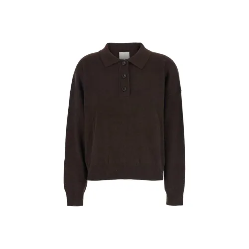 ALLUDE Коричневый Женское Поло