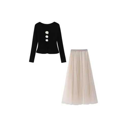 COVT Топ+Юбка Женские Комплекты с Юбкой