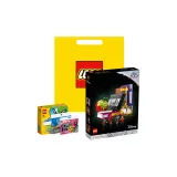 Злодей Коллекция + Случайная коробка с пазлом *1 + Случайная сумка с пазлом *2 + LEGO Желтая сумка для покупок (Материал случайный)