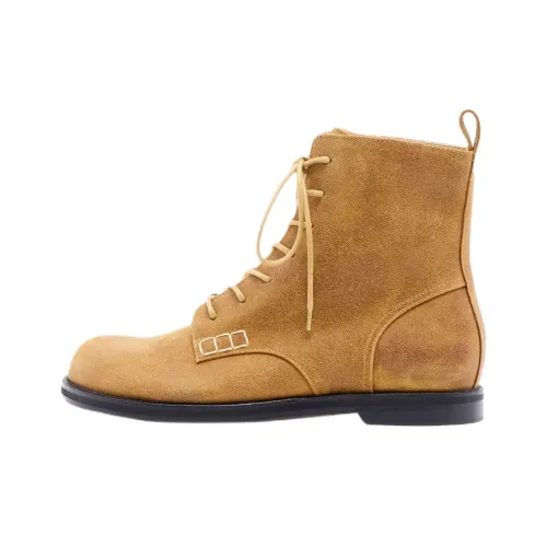 JW Anderson Ботильоны Мужские Коричневые