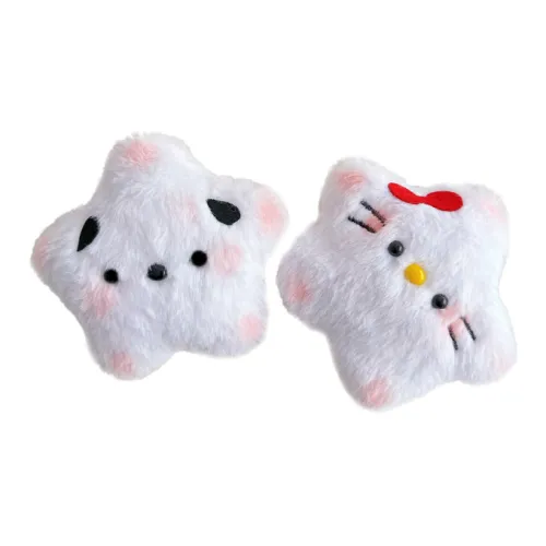 BUDUO Мультяшные Звезды Кошки Плюшевый Брелок 9 см Высота