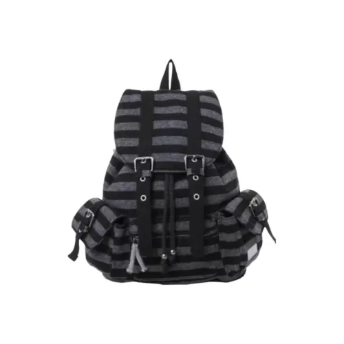 Meter Винтаж Полосы Рюкзак Универсальный Большая емкость Студенческая Учебная Повседневная Сумка Обычный Нет Цветовая схема