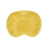 Желтая подушка для массажа ног
