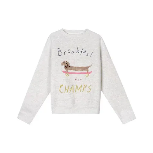 PLAY BUSH Серый Женский Свитшот