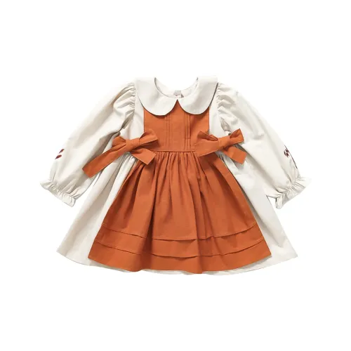 GOYN Апельсин Платья для дошкольников
