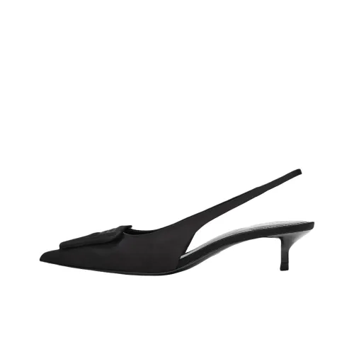 ZARA Узкий каблук Высокие каблуки 5 см Женские Черный