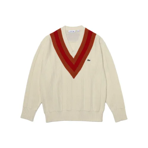 LACOSTE Collaboration Текстурированный Шерстяной Свитер Женские