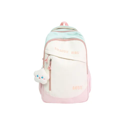 ZKHE Полиэстер Рюкзак Стандартный Подростки Черный Розовый Желтый Синий