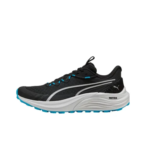 PUMA Electrify Nitro 4 Беговые кроссовки Мужской Черный Белый