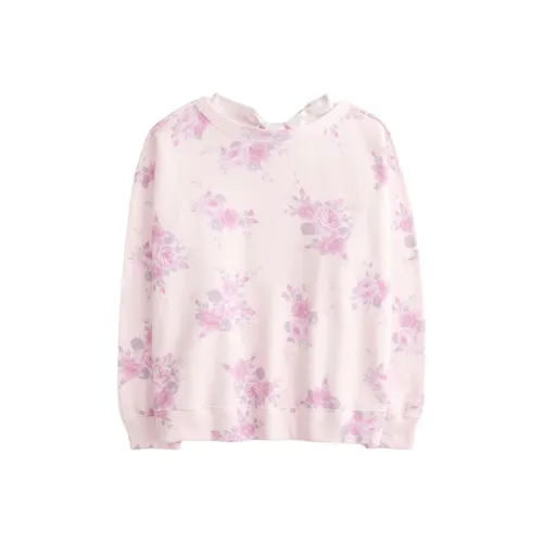 Hollister Розовый Цветочный Женский Свитшот