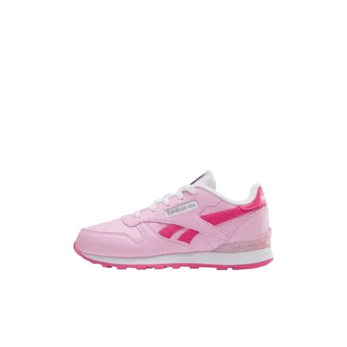 Reebok Classic Leather Low Топ Kids Lifestyle Shoes Розовый Детский