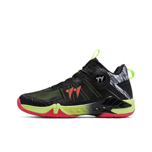 BEAR UNION Амортизаторы Slip-resistant Abrasion-resistant Дышащий MID Топ Кроссовки для тренировок Унисекс