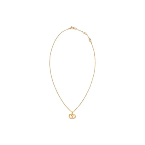 Valentino Металлические ожерелья Женские Золото