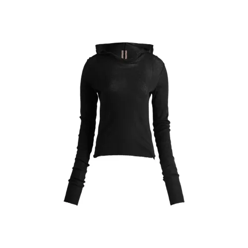 RICK OWENS совместный бренд Черные Женские T-рубашки