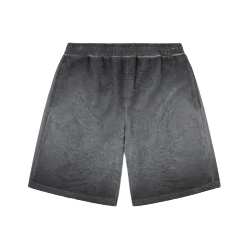 DIESEL Gray Men's Casual Shorts DIESEL Серый Мужские Повседневные Шорты