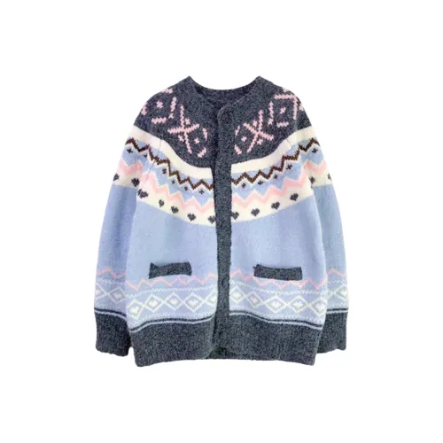 JOSR Синий Женский Трикотаж