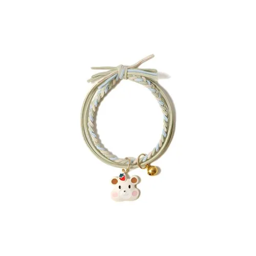 YOUWEI Полиамид Повседневный Универсальный Стиль Мори Освежающий Бестия Boyfriend Резиновая лента Браслет ДУАЛЬное использование Женские