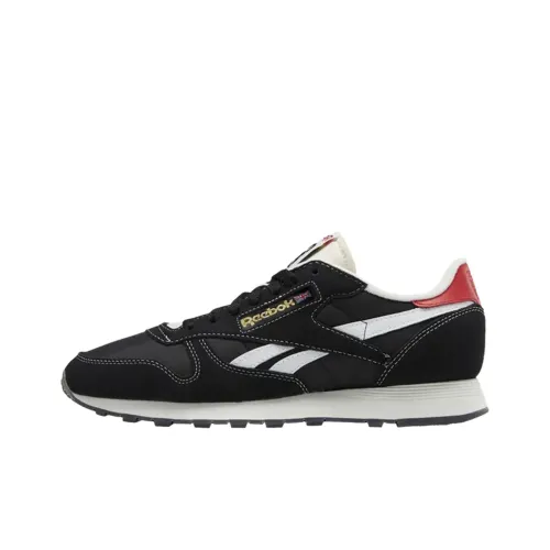 Reebok Classic Leather Повседневная обувь Мужская Черная