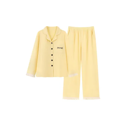 PBENO PD 88365 Сыр Желтый Женские Пижамные Комплекты