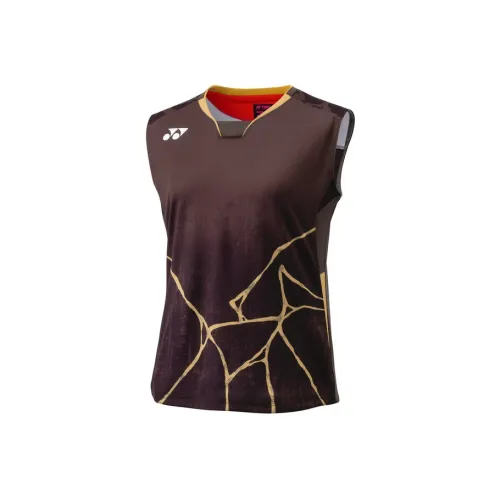 YONEX 20963YXT Рубашка с узором "кракелюр" женский дизайн