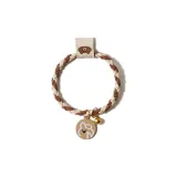 Кофейный кролик, ручная работа, резинка для волос, плетение