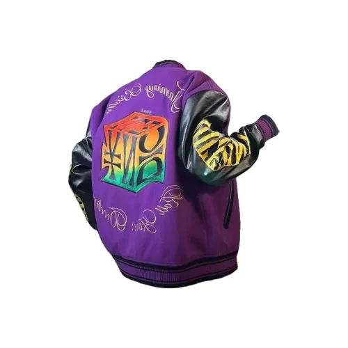 SAGP Фиолетовый Унисекс Куртки