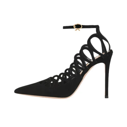 GIANVITO ROSSI Elisa Узкий каблук Высокие каблуки 10,5 см Женские Черный