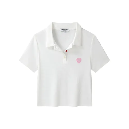 CHOCOOLATE Белый Женские T-рубашки