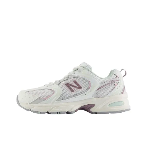 New Balance NB 530 Повседневные Беговые Кроссовки Женские Белые Розовые