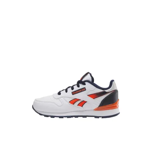 Reebok Classic Leather Low Топ Kids Lifestyle Shoes Белый Детский