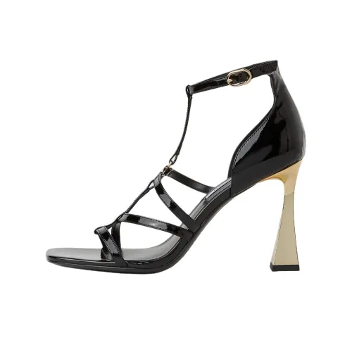Karl Lagerfeld Debutante One Ремень Сандалии 9 см Женские Черные