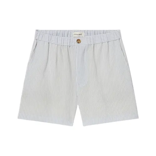 Рамка Синий Мужские Повседневные Шорты