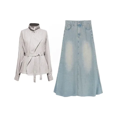 MARIE·COCO Рубашка+Юбка Женские Комплекты с юбкой