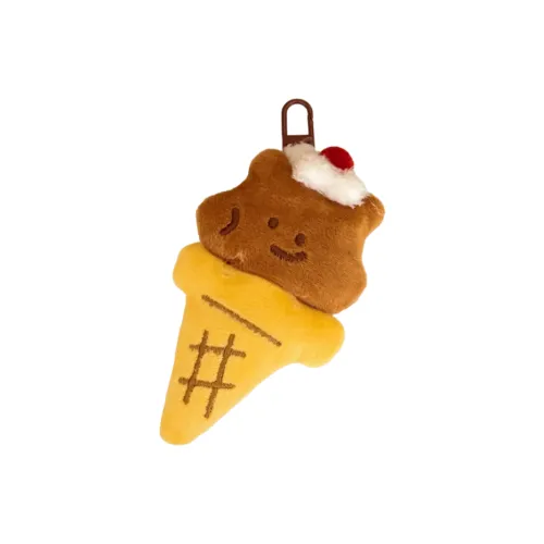 Cute Chip Креативный Милый Картофель фри и гамбургер Плюшевый Брелок 10 см Высота