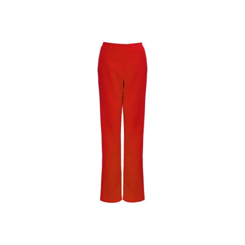 BESIONIA Red Women's Casual Pants BESIONIA Красный Женские Повседневные Брюки