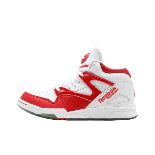 Reebok Pump Omni Винтажные баскетбольные кроссовки Мужской Белый Красный