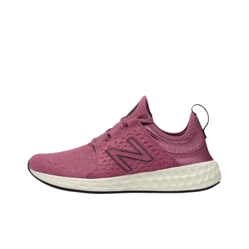 New Balance Fresh Foam Cruz Легкий Повседневный Беговые кроссовки Женские Фиолетовый