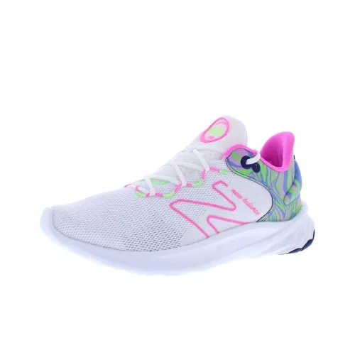 New Balance NB Свежий Пена ROAV Низкий Топ Беговые кроссовки Мужские Белые